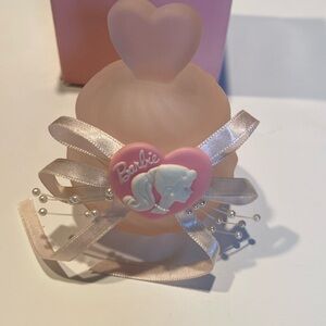 NWT & Vintage 1995 Barbie Light Dusty Rose Trinket Box